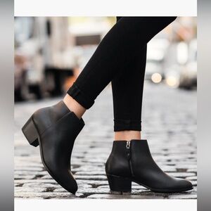 Thursday Boot Company ‘Downtown’ Classic Black Ankle Booties